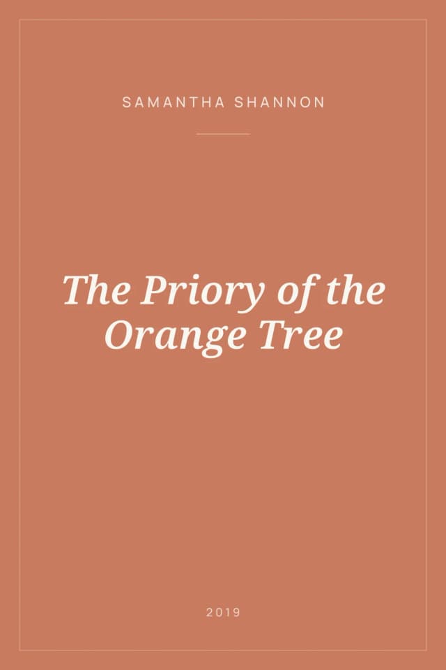 Portada de The Priory of the Orange Tree