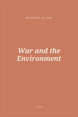 Portada de War and the Environment
