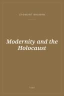 Portada de Modernity and the Holocaust