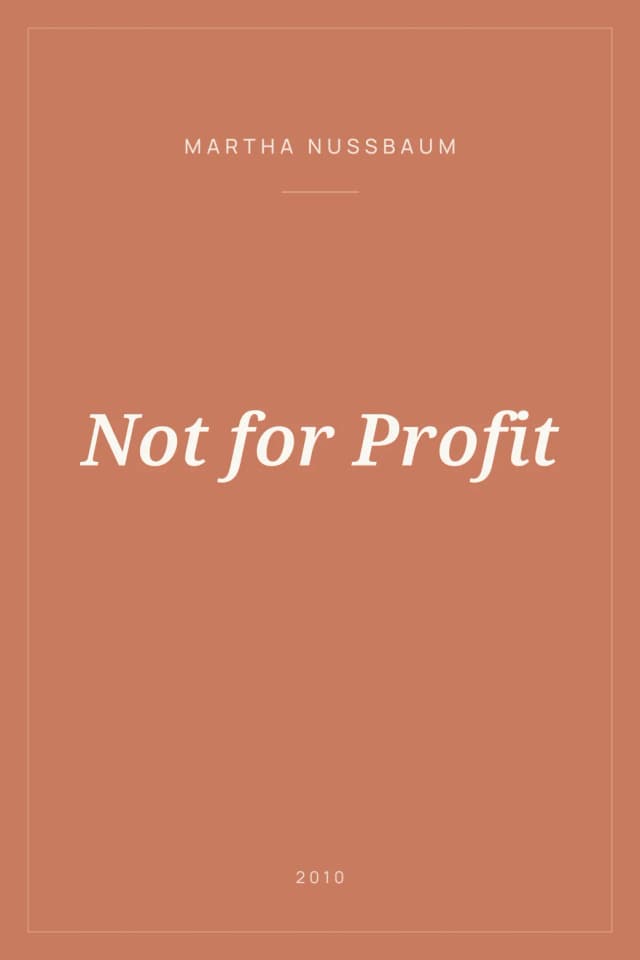 Portada de Not for Profit