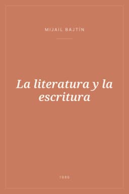 Portada de La literatura y la escritura