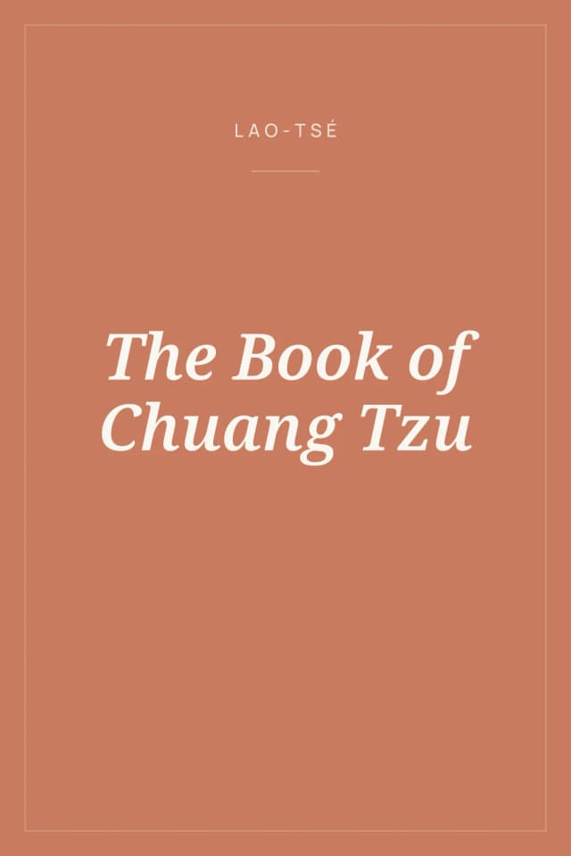 Portada de The Book of Chuang Tzu