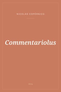 Portada de Commentariolus