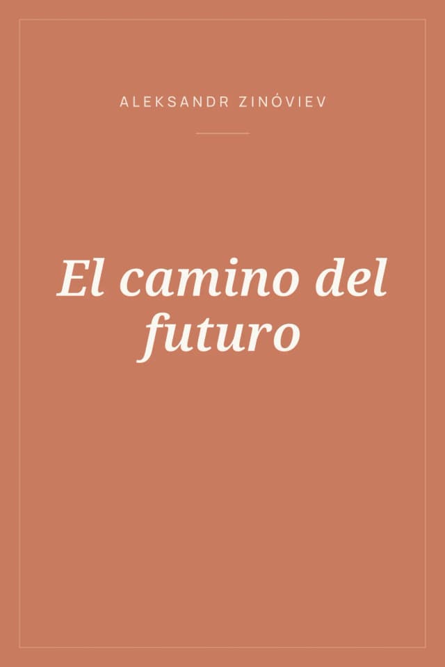 Portada de El camino del futuro