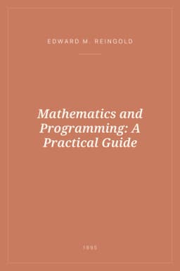 Portada de Mathematics and Programming: A Practical Guide