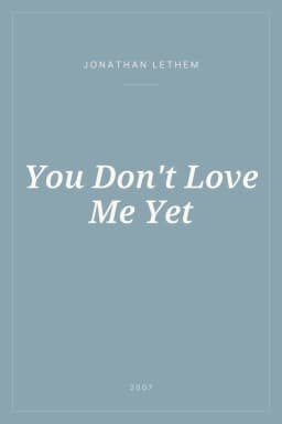 Portada de You Don't Love Me Yet
