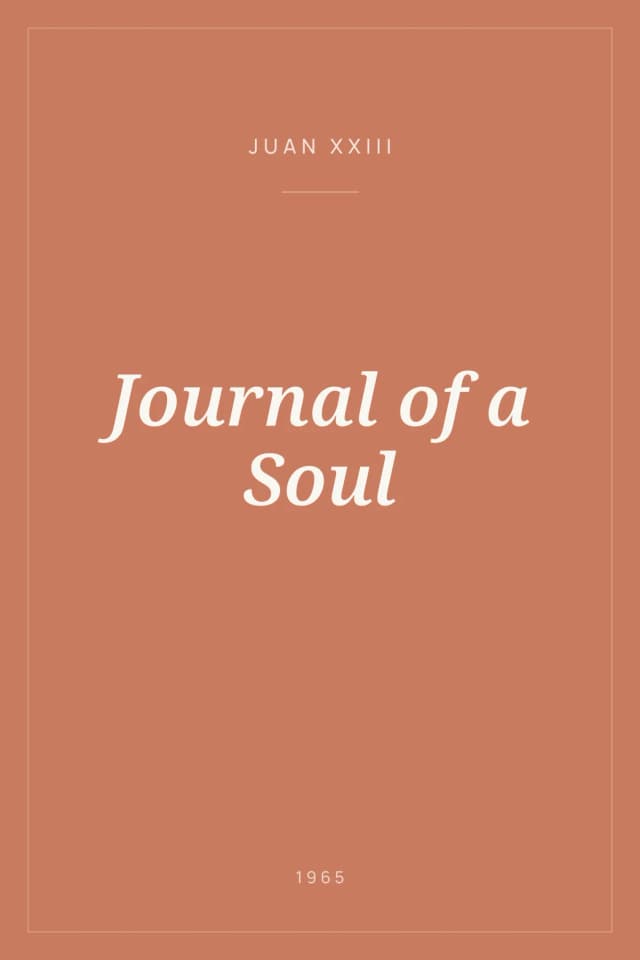 Portada de Journal of a Soul