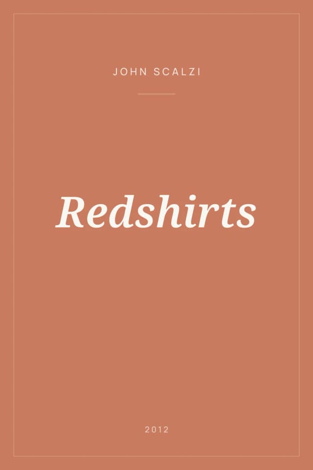 Portada de Redshirts