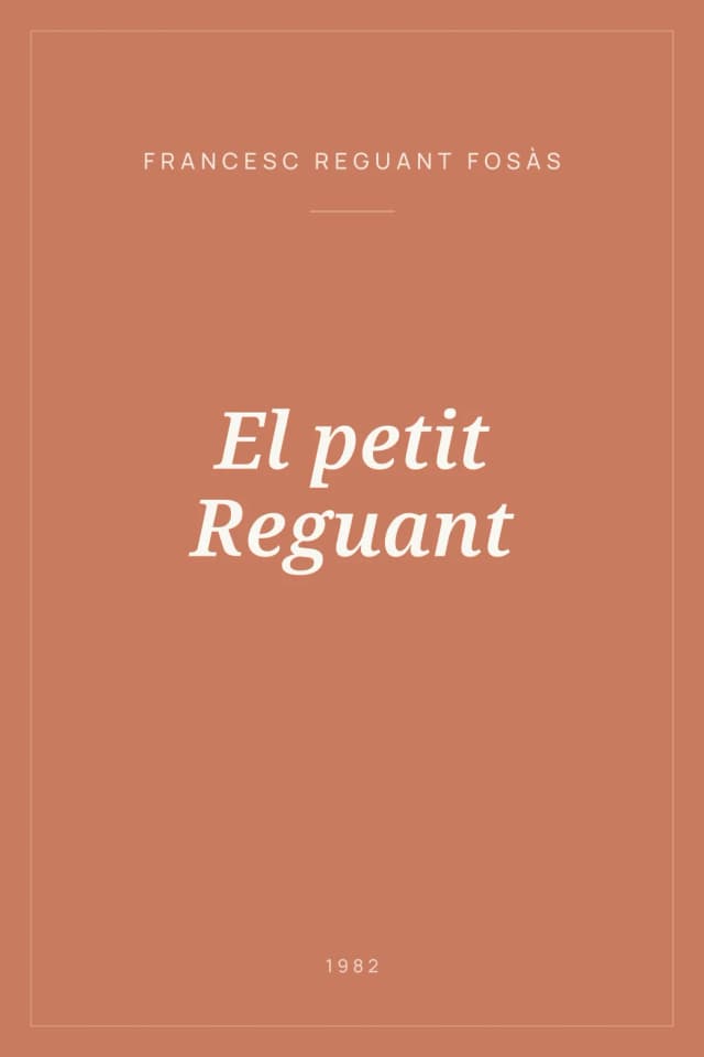 Portada de El petit Reguant