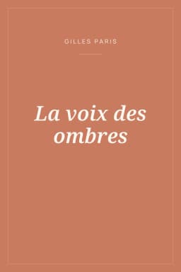Portada de La voix des ombres
