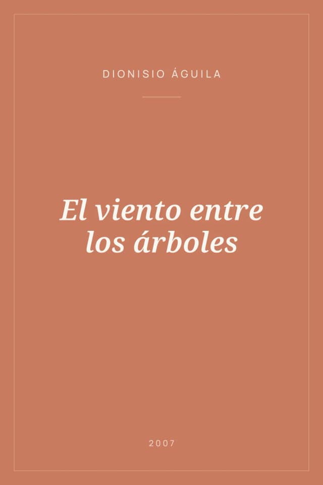 Portada de El viento entre los árboles