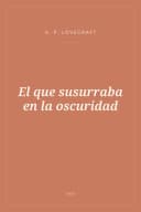 Portada de El que susurraba en la oscuridad