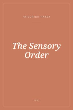 Portada de The Sensory Order
