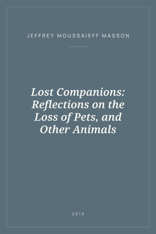 Portada de Lost Companions: Reflections on the Loss of Pets, and Other Animals