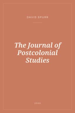 Portada de The Journal of Postcolonial Studies