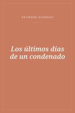 Portada de Los últimos días de un condenado