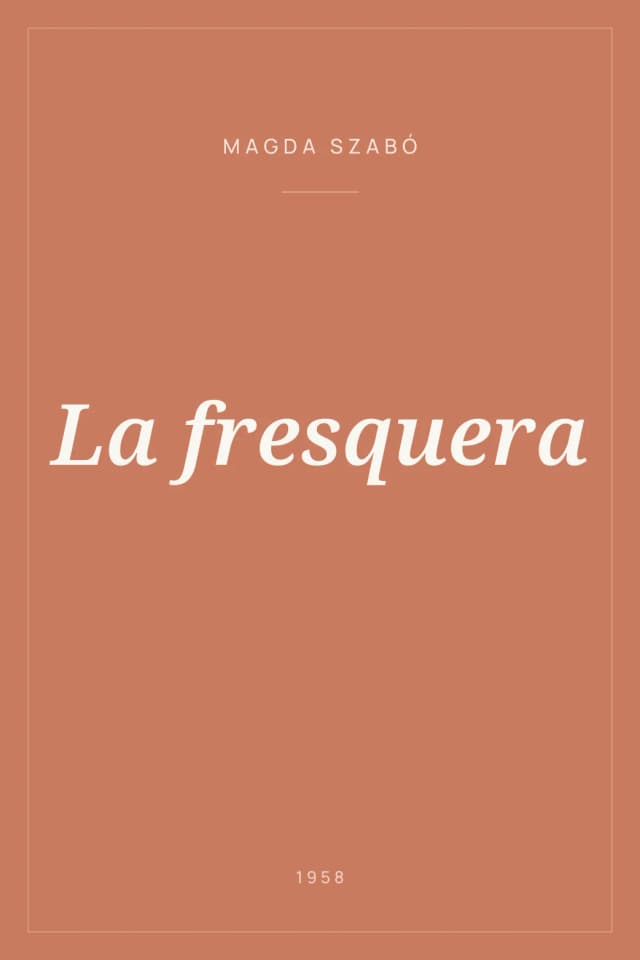 Portada de La fresquera