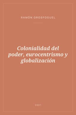 Portada de Colonialidad del poder, eurocentrismo y globalización