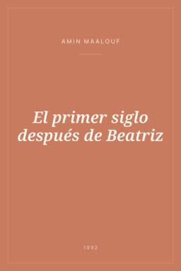 Portada de El primer siglo después de Beatriz