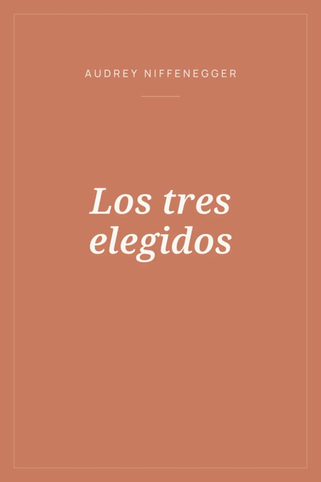 Portada de Los tres elegidos