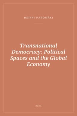Portada de Transnational Democracy: Political Spaces and the Global Economy