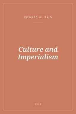 Portada de Culture and Imperialism