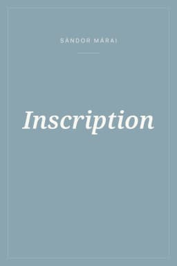 Portada de Inscription