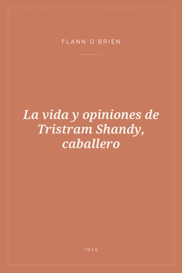 Portada de La vida y opiniones de Tristram Shandy, caballero
