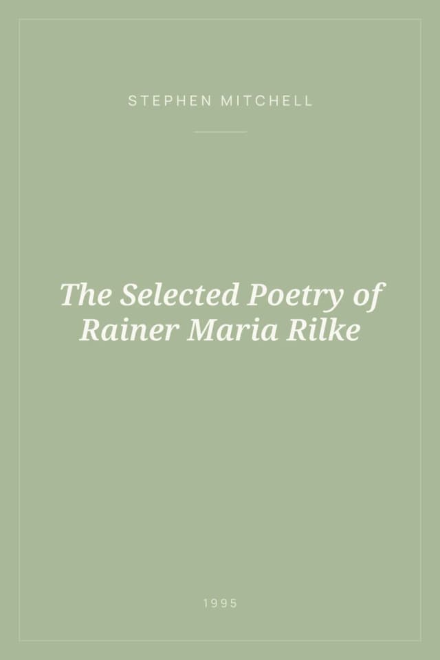 Portada de The Selected Poetry of Rainer Maria Rilke