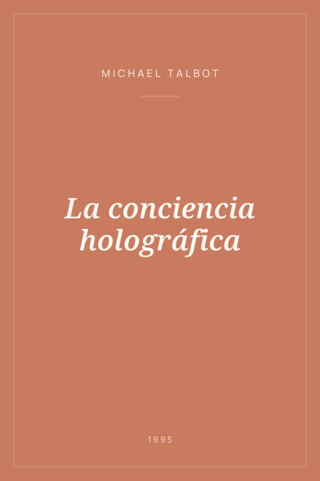 Portada de La conciencia holográfica