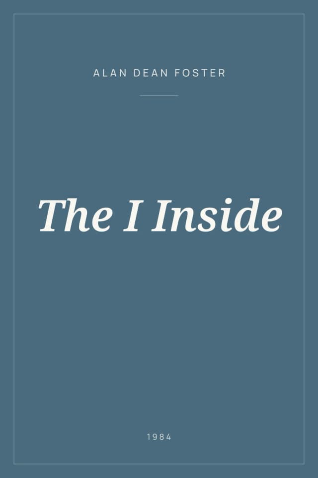 Portada de The I Inside