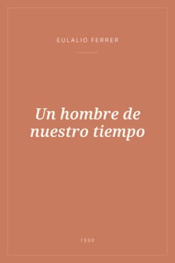 Portada de Un hombre de nuestro tiempo