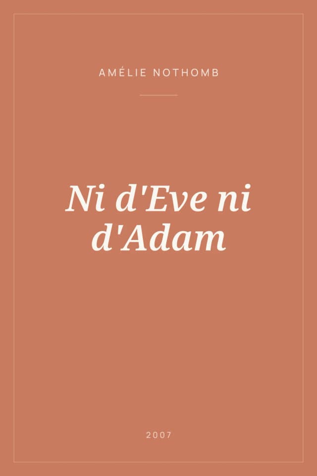 Portada de Ni d'Eve ni d'Adam