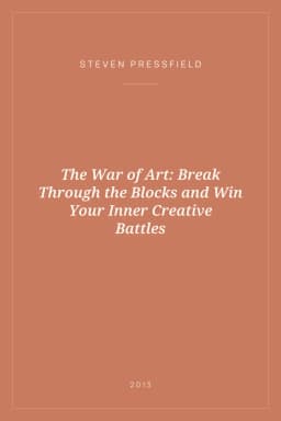 Portada de The War of Art: Break Through the Blocks and Win Your Inner Creative Battles