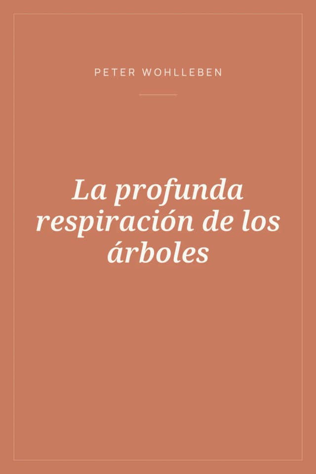 Portada de La profunda respiración de los árboles