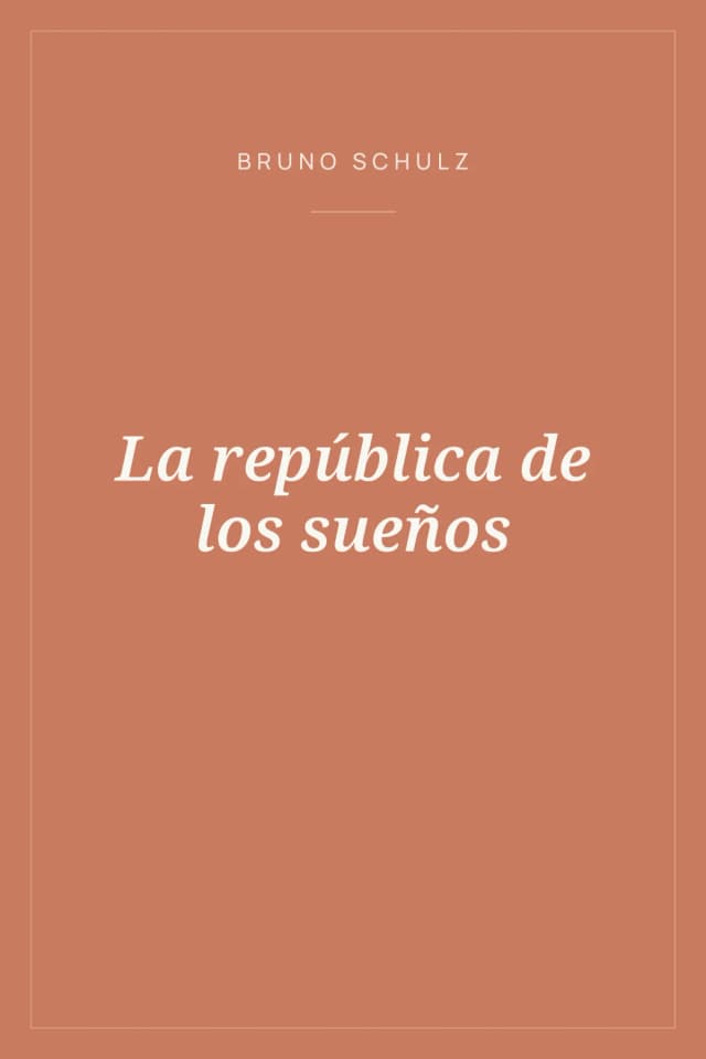 Portada de La república de los sueños