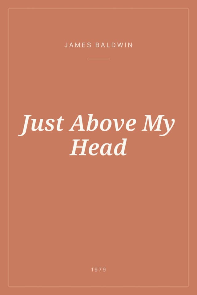 Portada de Just Above My Head