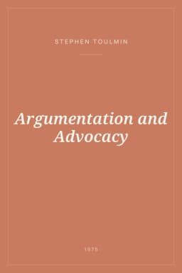 Portada de Argumentation and Advocacy