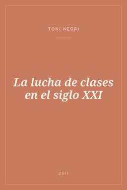 Portada de La lucha de clases en el siglo XXI