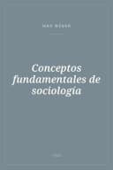 Portada de Conceptos fundamentales de sociología