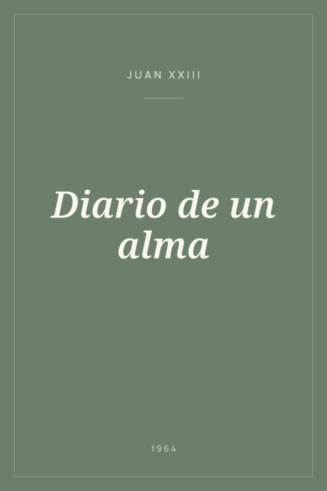 Portada de Diario de un alma