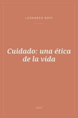 Portada de Cuidado: una ética de la vida