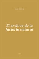 Portada de El archivo de la historia natural