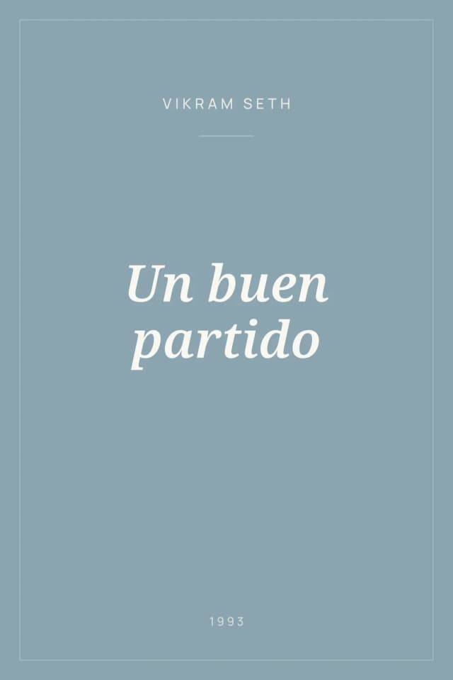Portada de Un buen partido