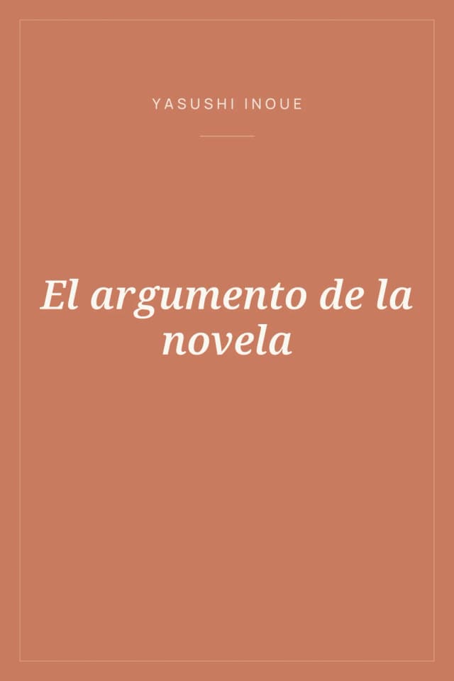 Portada de El argumento de la novela