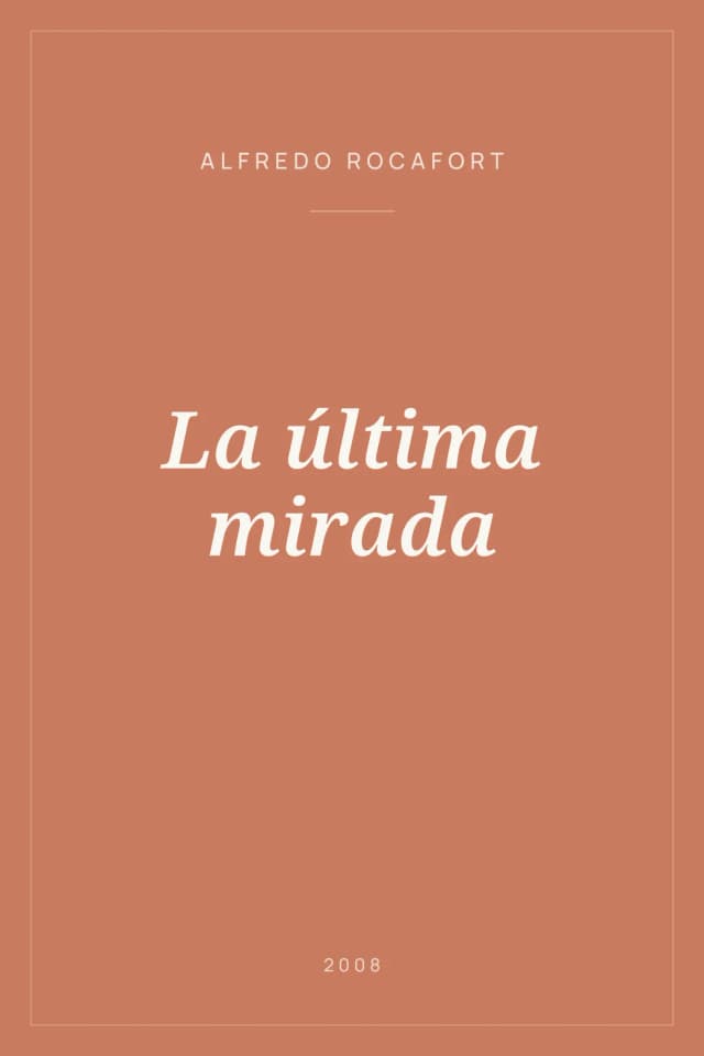 Portada de La última mirada