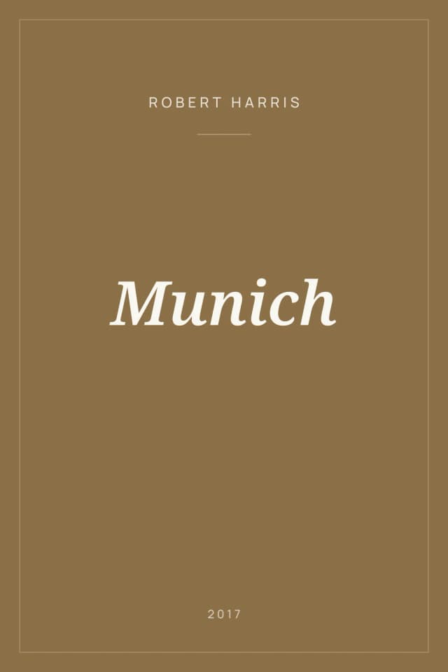 Portada de Munich