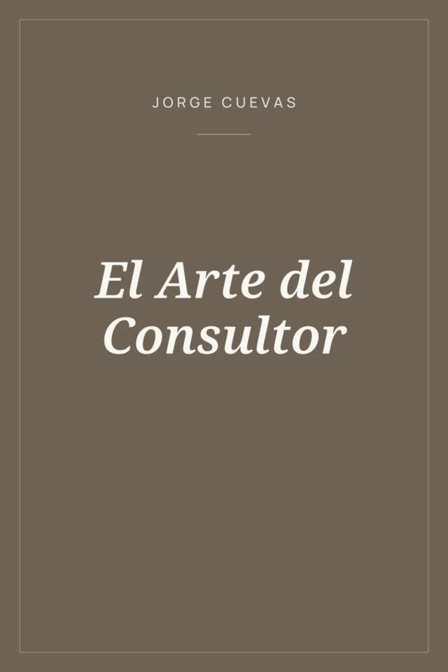 Portada de El Arte del Consultor