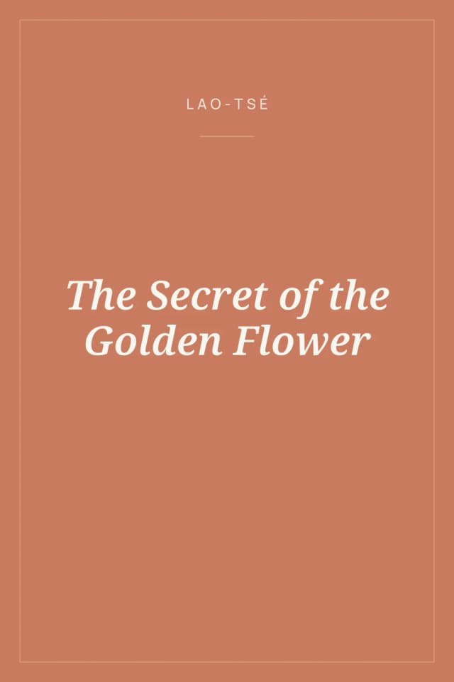 Portada de The Secret of the Golden Flower