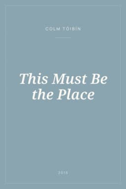 Portada de This Must Be the Place